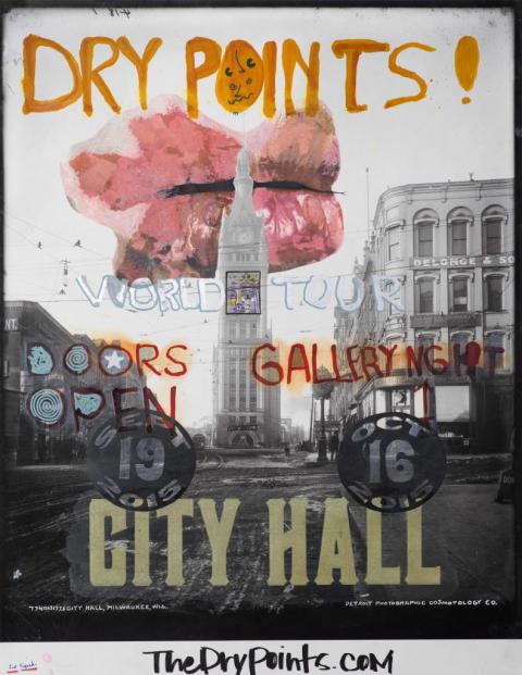 Dry Points City Hall Poster