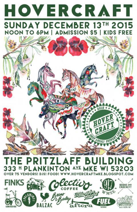 Hover Craft Gift Fair, Milwaukee December 13th, Pritzlaff Building Hover Craft Gift Fair, Milwaukee
